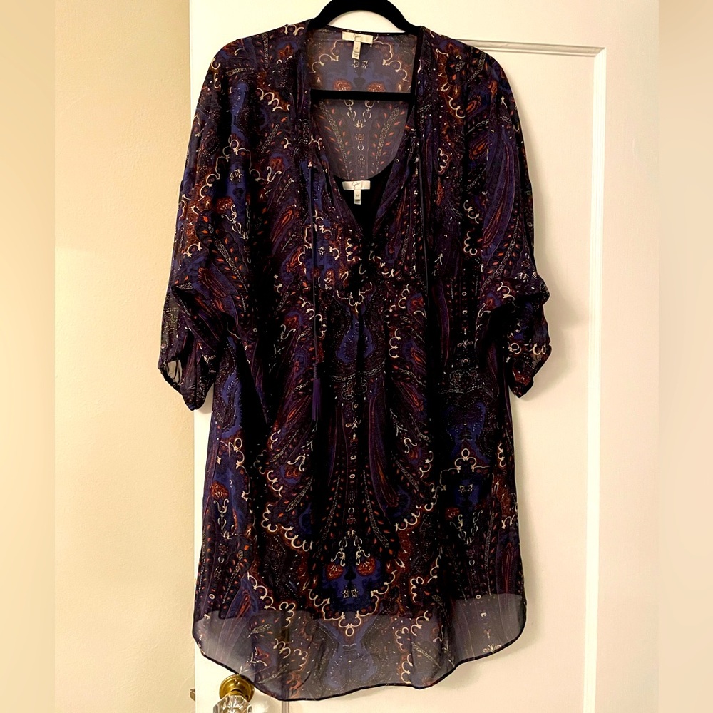 Joie Printed Mini Dress